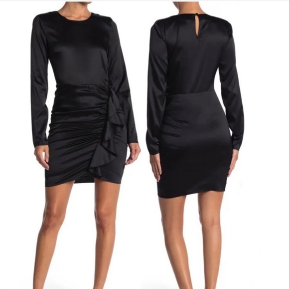 Veronica Beard Stretch Silk Rula Ruched Dress Size 2
